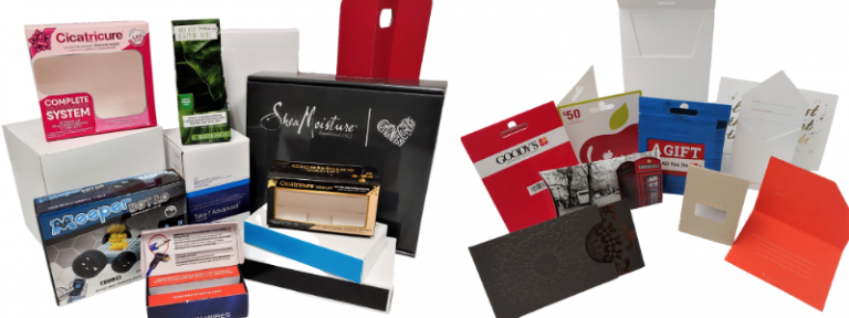 Packaging + Card Carriers - Print Finishing Services - MCD, Inc.