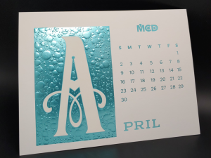 MCD 2023 Desktop Calendar - April