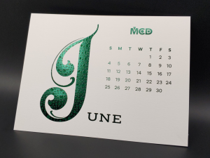 MCD 2023 Desktop Calendar - June