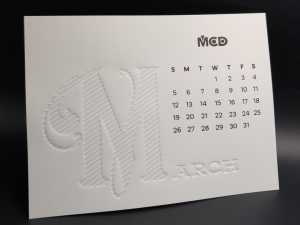 MCD 2023 Desktop Calendar - March