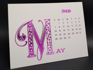 MCD 2023 Desktop Calendar - May