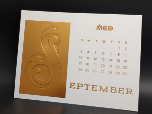 MCD 2023 Desktop Calendar - September